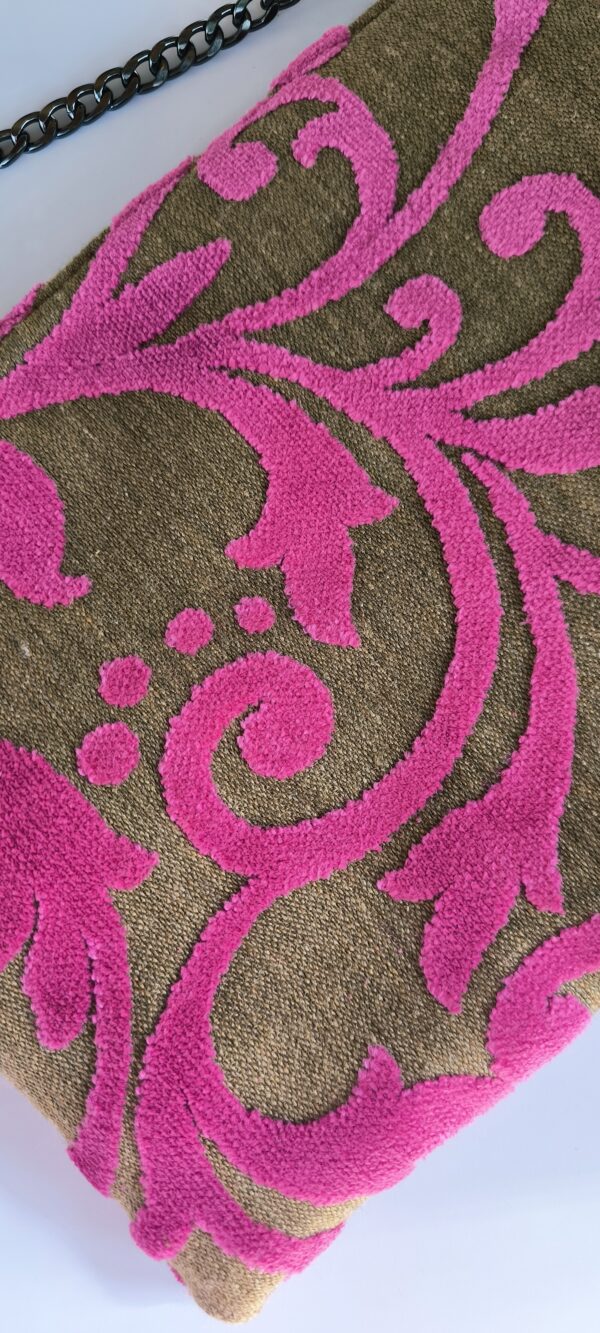 Pochette marrone e fucsia - immagine 10