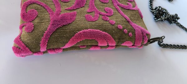 Pochette marrone e fucsia - immagine 8