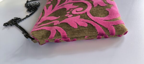 Pochette marrone e fucsia - immagine 7
