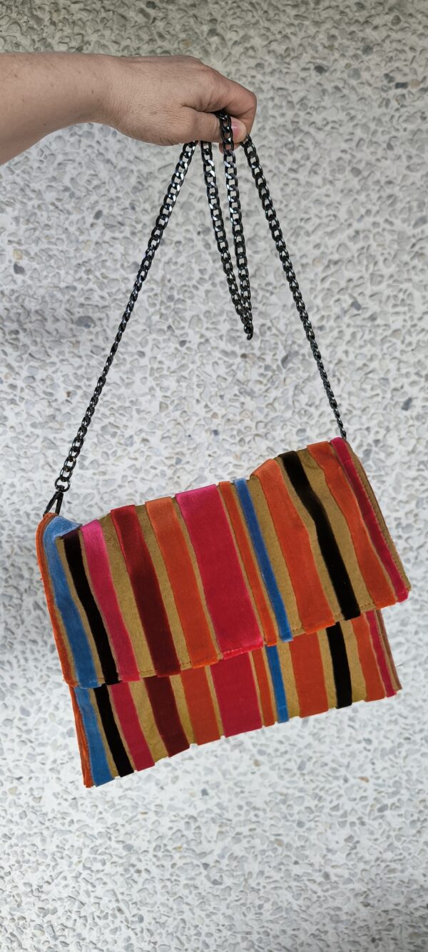 Borsa a tracolla multicolor - immagine 10