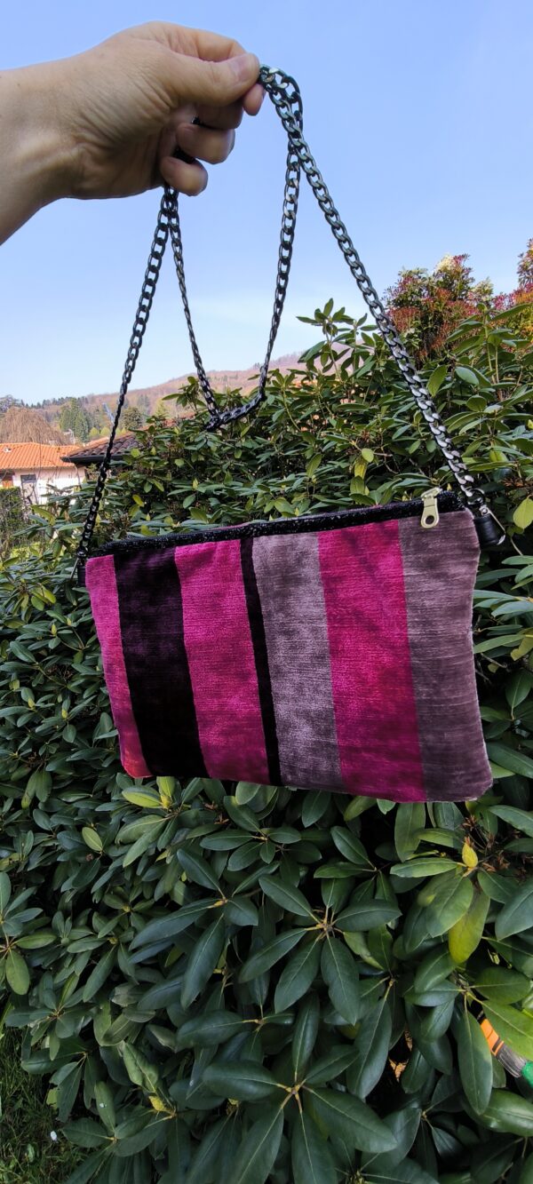 Pochette lilla/fucsia/bordeaux - immagine 6