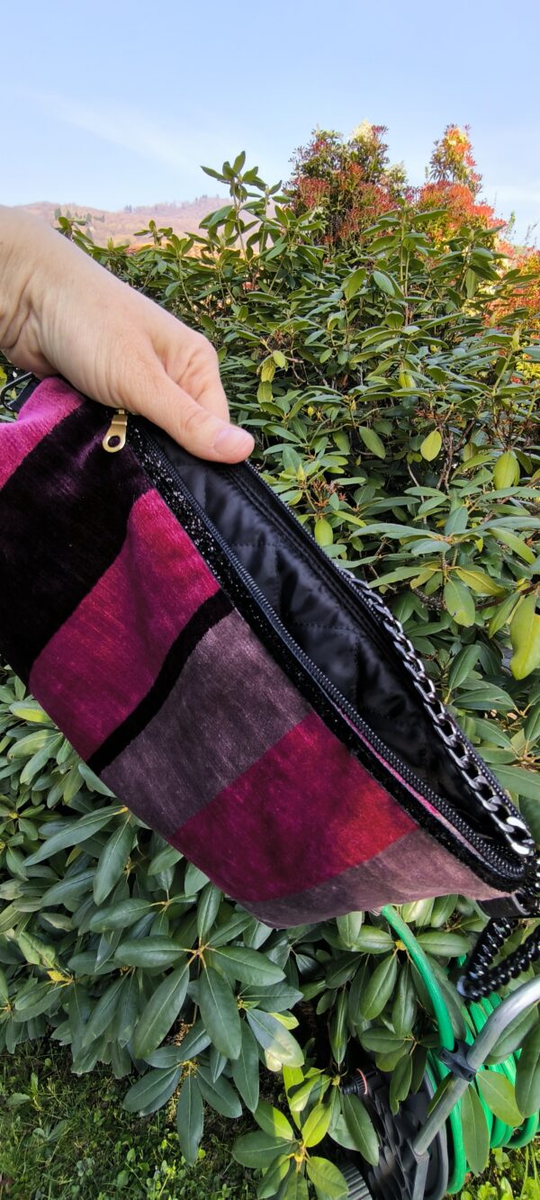 Pochette lilla/fucsia/bordeaux - immagine 4