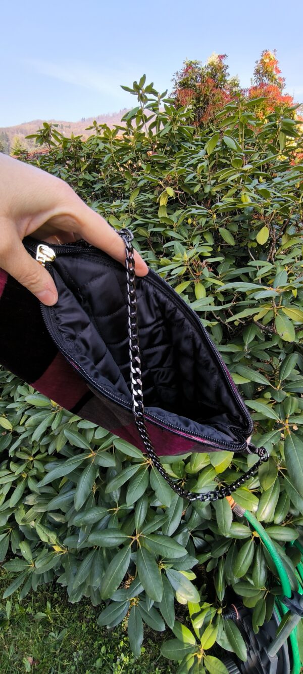 Pochette lilla/fucsia/bordeaux - immagine 5