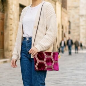 Pochette fucsia